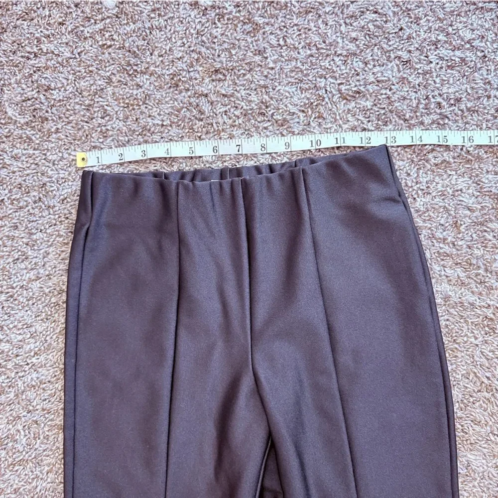 Good American Black Silky Dress Pants